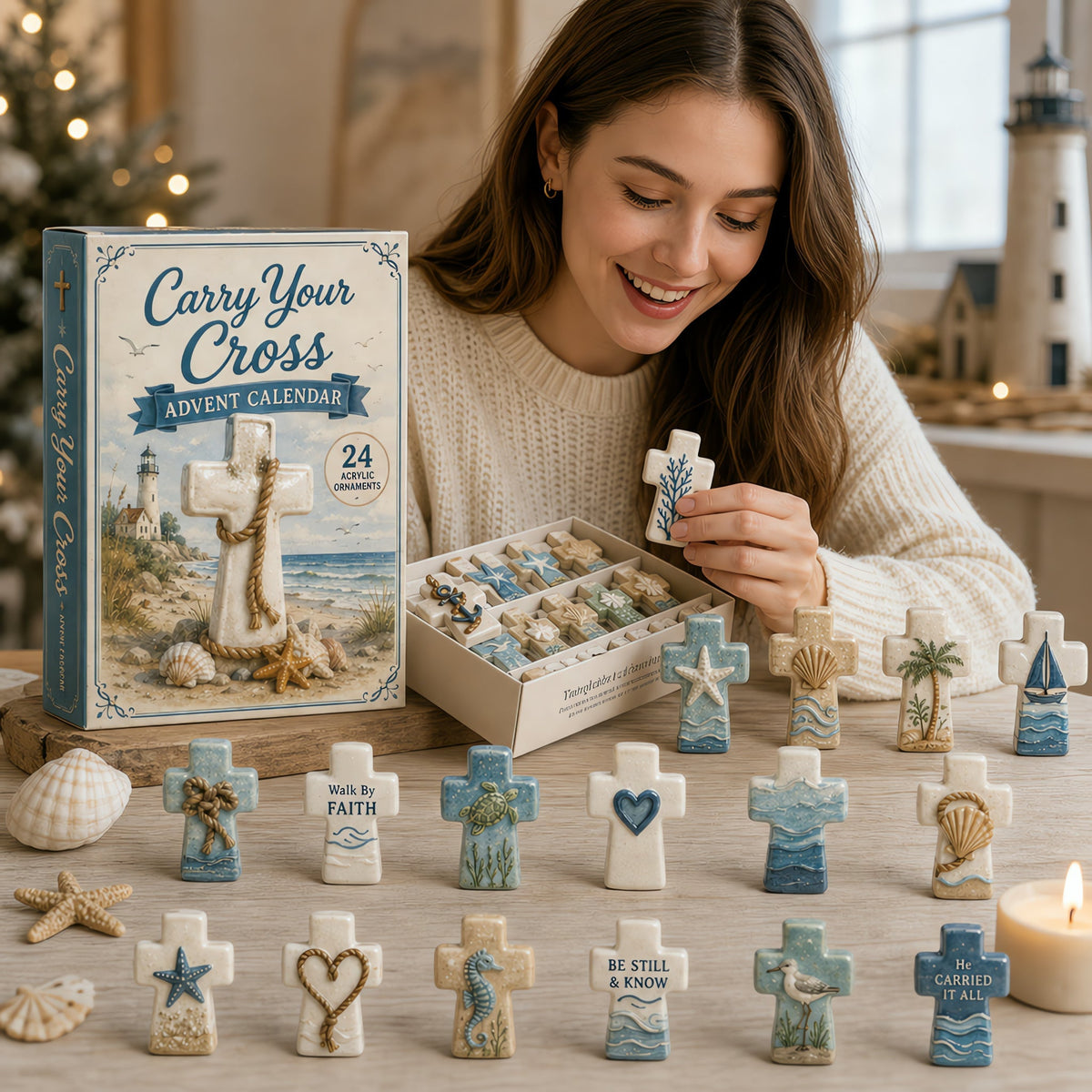 Faith and Christmas atmosphere