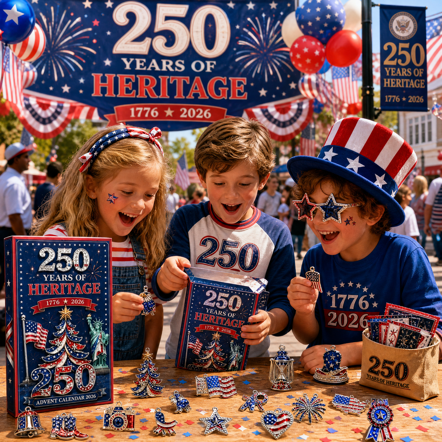 🔥America 250th Heritage Icons Advent Calendar 2026