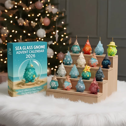 ❤️🔥Last 30pcs🔥🌊Limited Edition🧝‍♂️Sea Glass Gnome Advent Calendar 2026