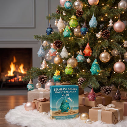 ❤️🔥Last 30pcs🔥🌊Limited Edition🧝‍♂️Sea Glass Gnome Advent Calendar 2026