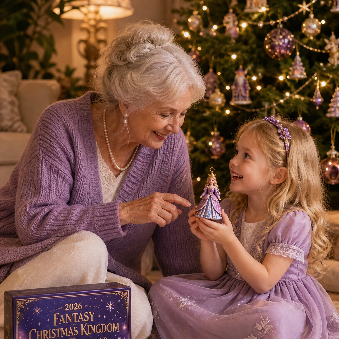2026 Fantasy Christmas Kingdom Advent Calendar – 24-Day Fairytale Countdown