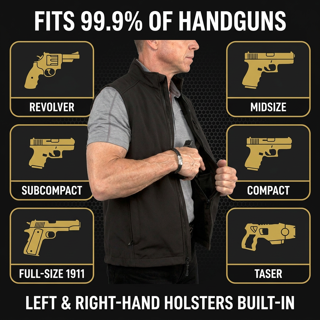 Premium Concealed Carry Vest