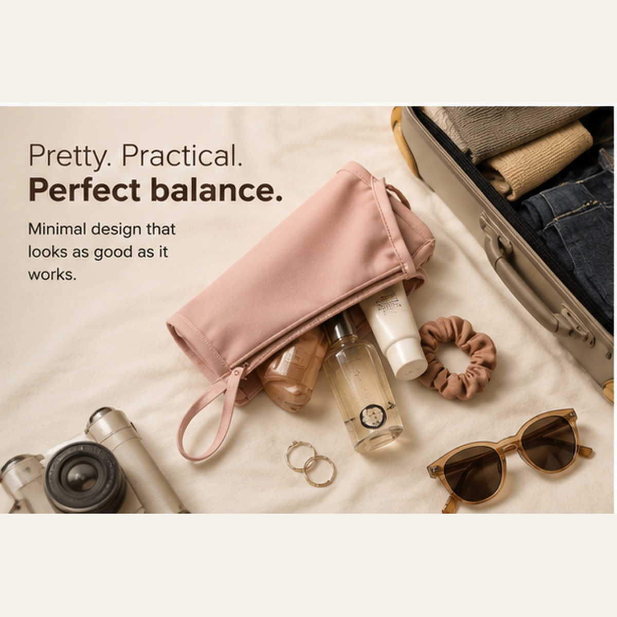 ✨ Charmora™ Expandable Crossbody Bag – Stylish Mini Purse with Hidden Extra Storage