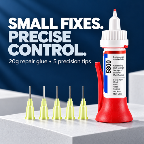 🛠️ Precision Repair Glue – 20g with 5 Fine Tips