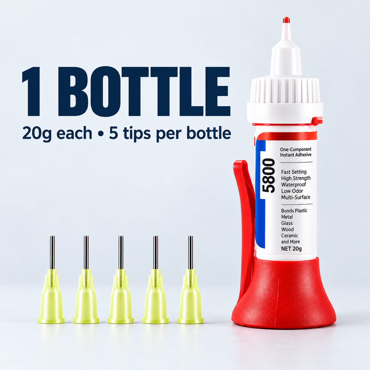 🛠️ Precision Repair Glue – 20g with 5 Fine Tips