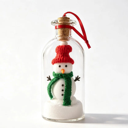 Recordable Christmas Message in a Bottle Ornament