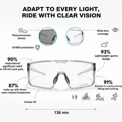 ☀️Limited-time 50% off🥇UV400 Photochromic Polarized Safety Glasses