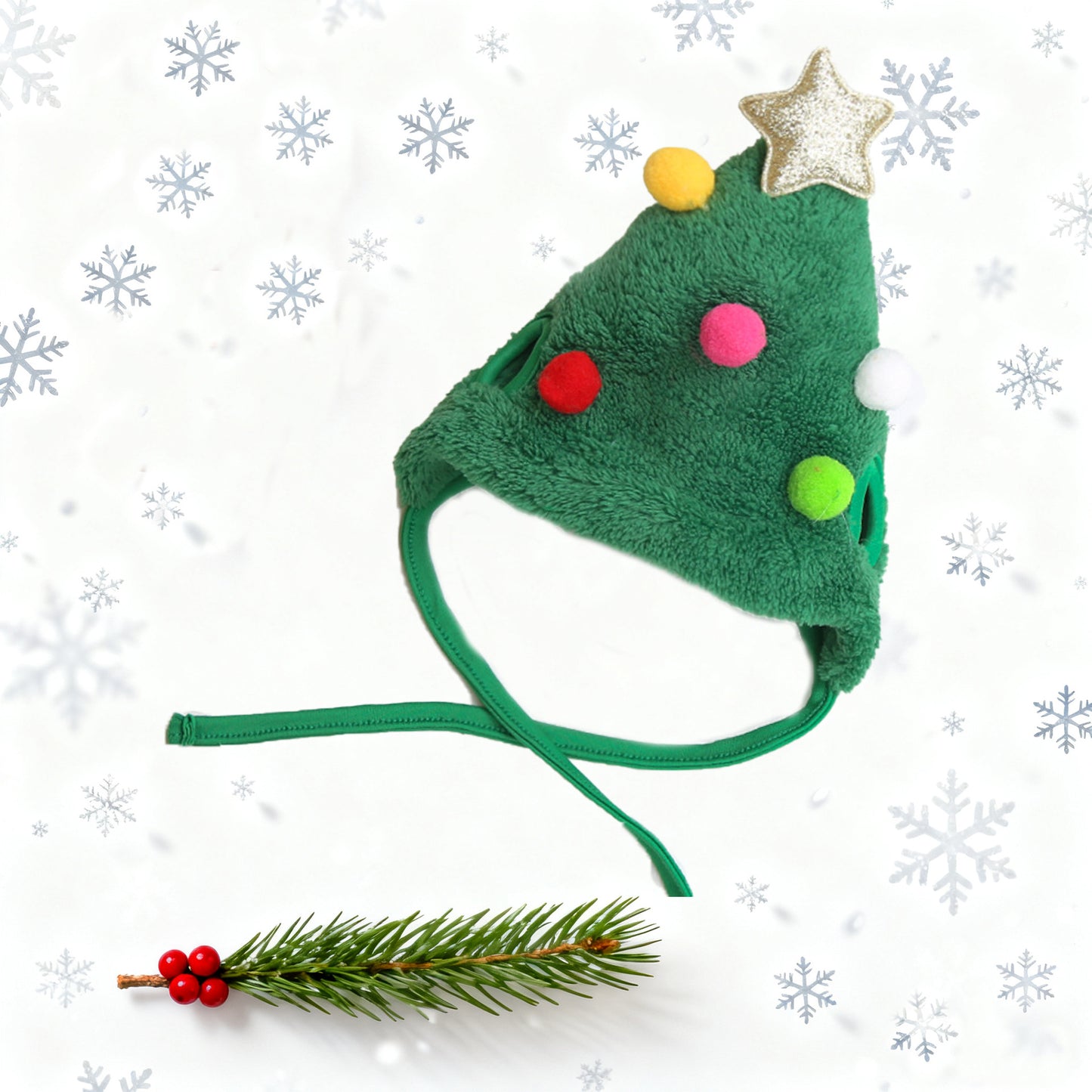 Last Day Promotion 48% OFF-🎄Adorable Christmas Tree Pom-Pom Hat 🔥