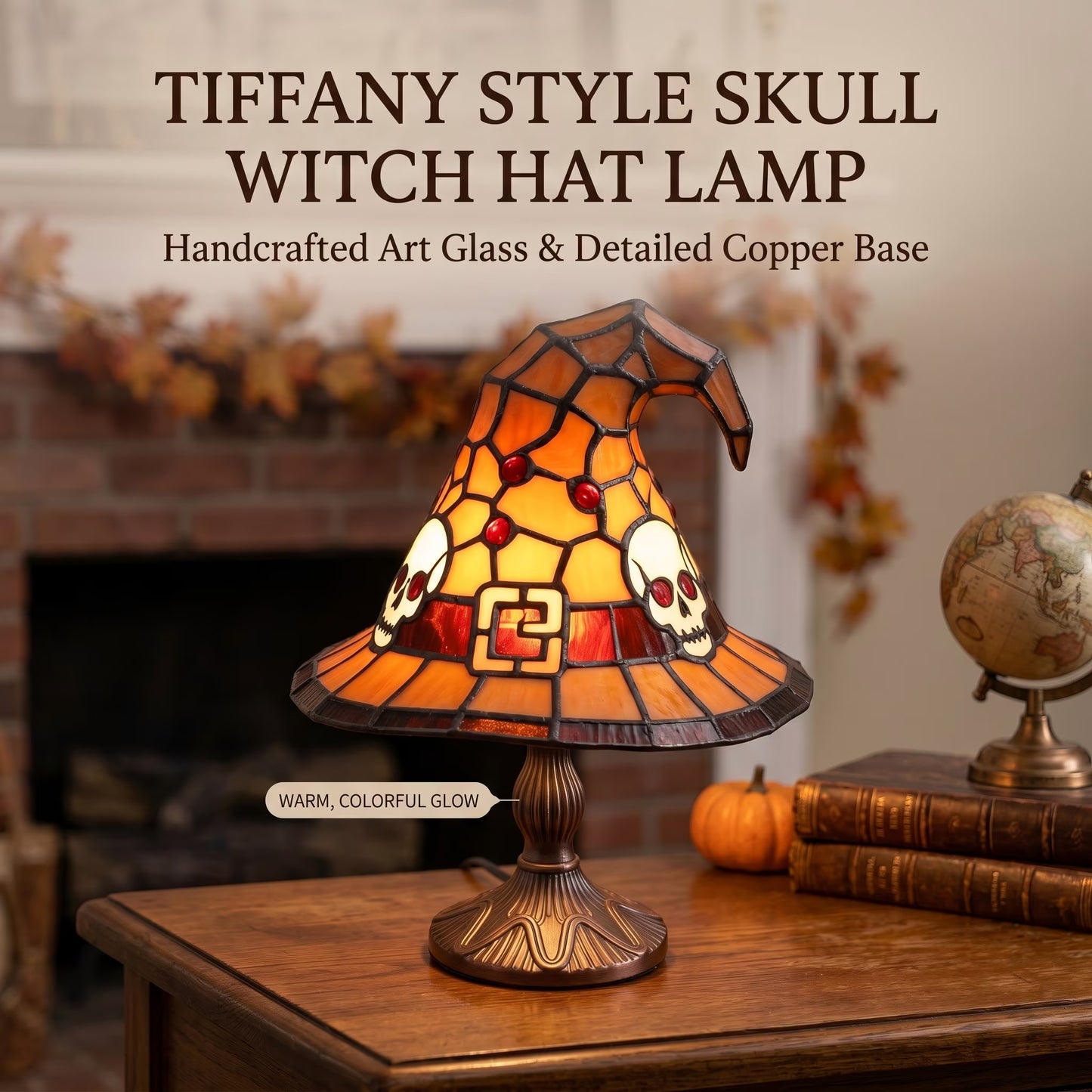 Tiffany Style Resin Themed Table Lamp
