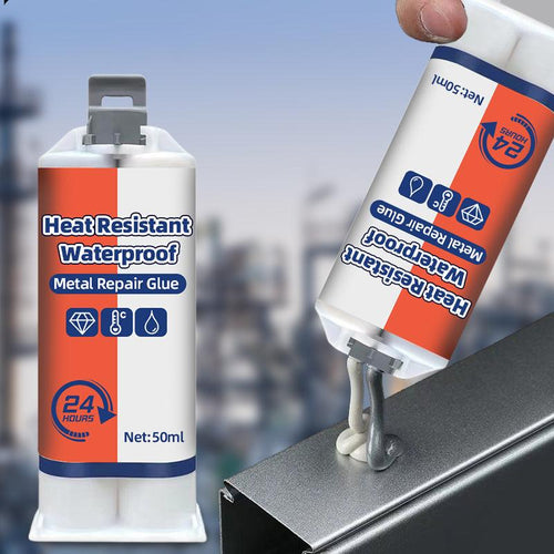 🔥🔥Buy 2 Get 1 Free⏰Heat Resistant Waterproof Metal Repair Glue