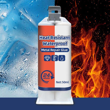 🔥🔥Buy 2 Get 1 Free⏰Heat Resistant Waterproof Metal Repair Glue