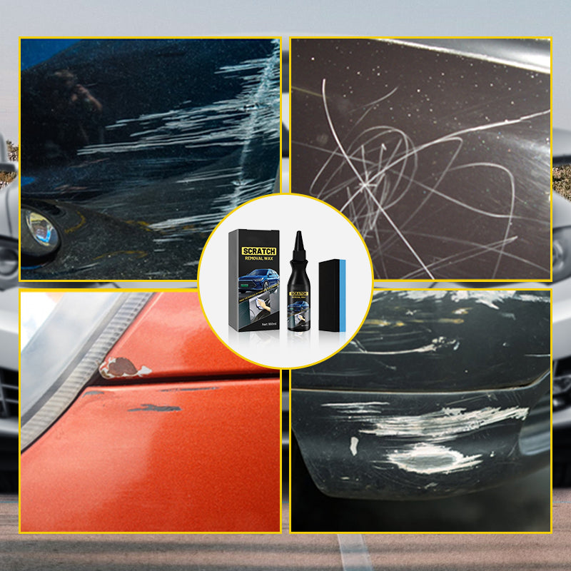 🚗 Car Scratch Remover Polish with Sponge – Paint Scuff & Light Scratch Repair Kit