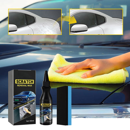 🚗 Car Scratch Remover Polish with Sponge – Paint Scuff & Light Scratch Repair Kit