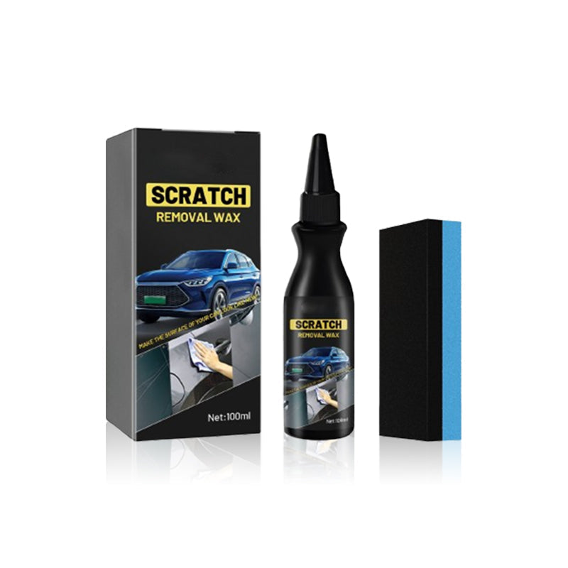 🚗 Car Scratch Remover Polish with Sponge – Paint Scuff & Light Scratch Repair Kit