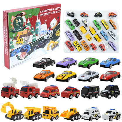 Construction Vehicle Advent Calendar – Alloy Engineering Toy Set