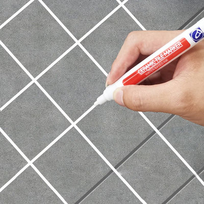 Anti-Mold Waterproof Tile Grout Repair Pen – Quick-Dry Grout Color Restorer