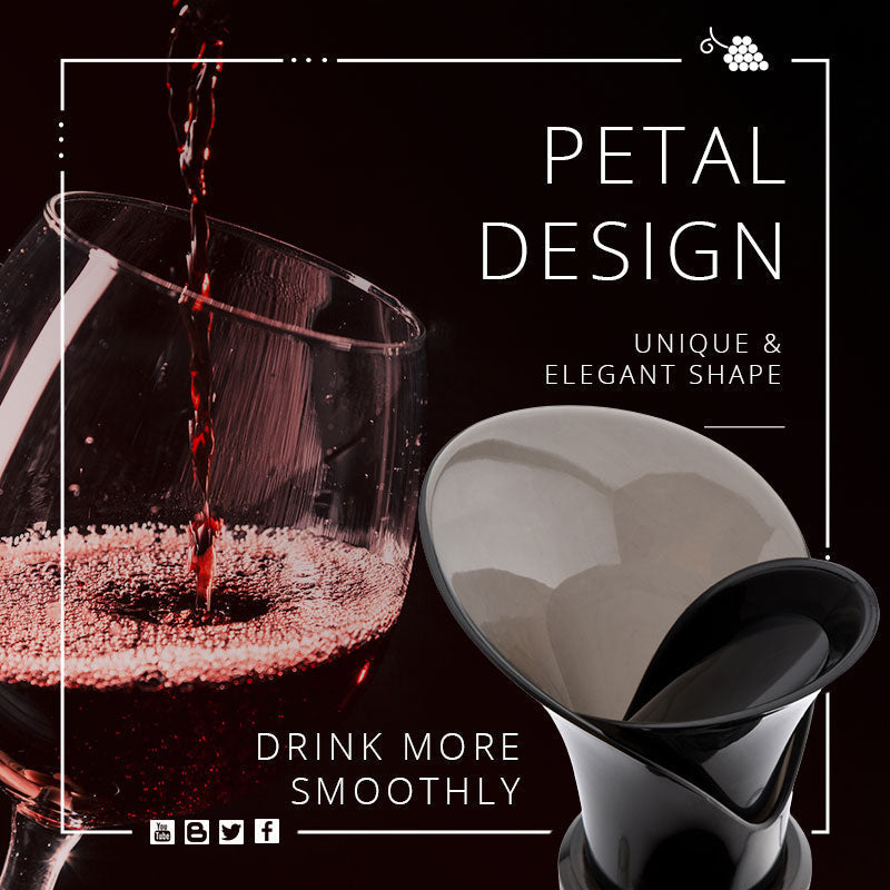 🍷 2-in-1 Wine Pourer & Vacuum Sealer Wine Saver Stopper