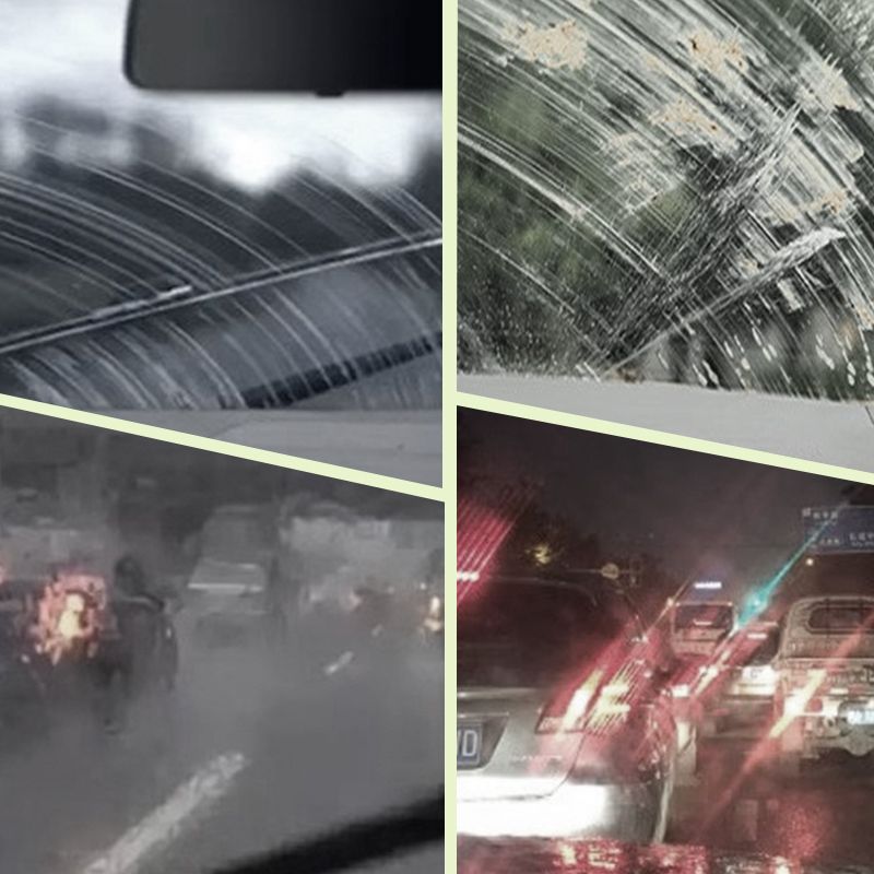 🔥Buy 2 Get 1 Free🚗 Windshield Oil Film Remover Brush – Clear Car Glass Cleaner