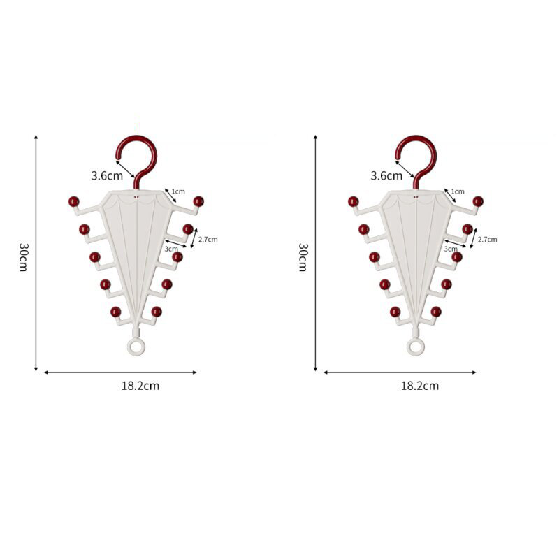 🥳2026 HOT SALE🥳Multi-Functional V-Shaped Double Sided Hanger Storage Rack