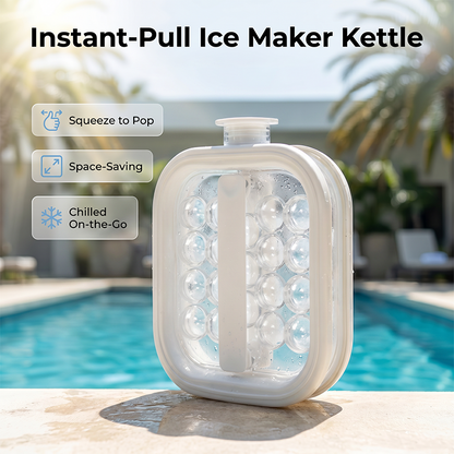 Portable Silicone Ice Ball Maker Bottle 🧊 Freeze, Store & Release Perfect Ice Balls with Ease🔥BUY 2 GET 5% OFF