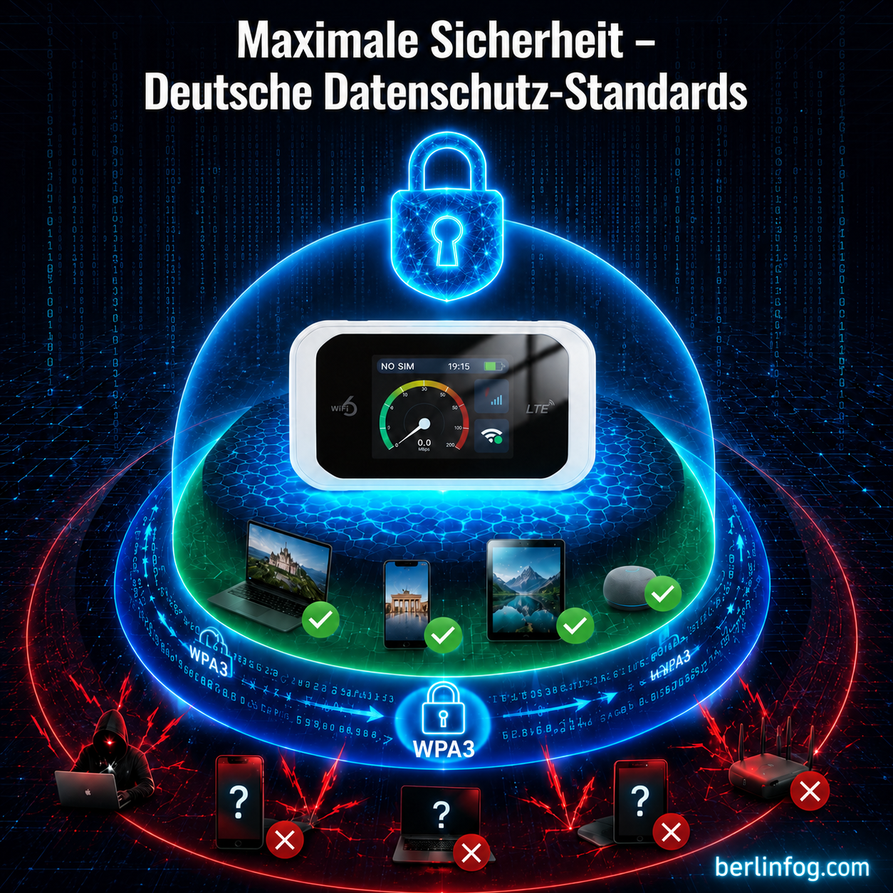 🥳HEISSER SALE 2026🥳💞50.000+ VERKAUFT!👵❤️  Pocket-WLAN mit Kompatibilität zu allen Netzwerken