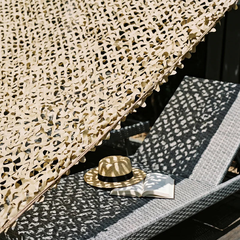 🌞Reinforced Camouflage Netting for Terrace Pergola & Gazebo