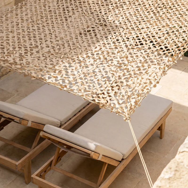 🌞Reinforced Camouflage Netting for Terrace Pergola & Gazebo
