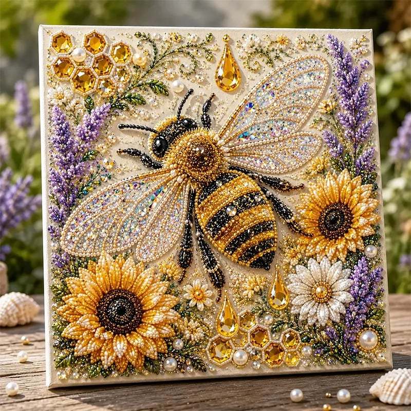🏆 Last Day Special Price🦉💛 Highland Cow Pearl Art DIY Kit – Relaxing DIY Craft to Create Stunning Coastal Artwork (📦Buy 4 Free Shipping)