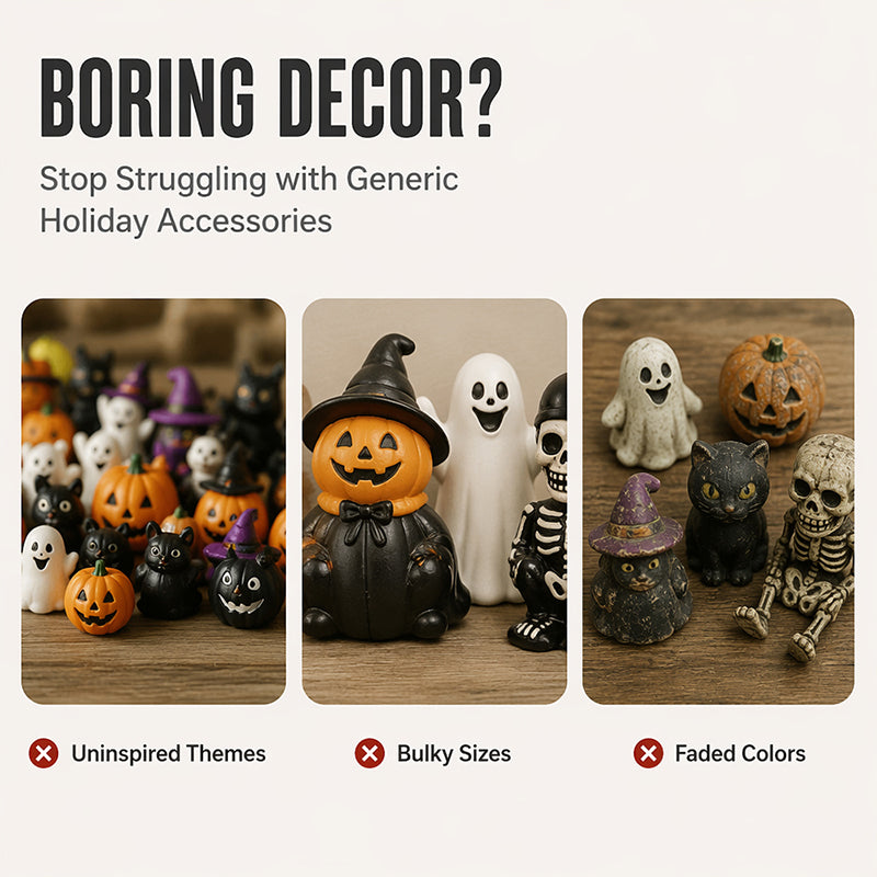 ⏰Mini Resin Ducks (Devil, Ghost, & Skeleton Designs)