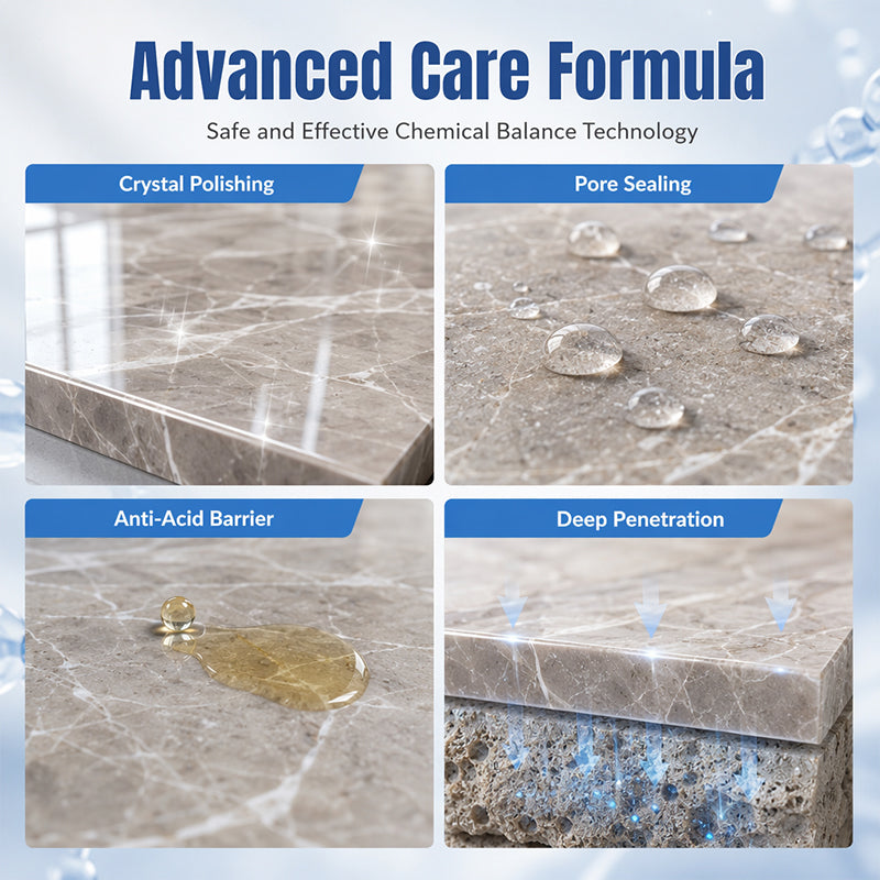 ✨ Marble Cleaning and Polishing Agent – 100ml Stone Surface Care