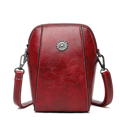 ✨ Time‑Limited Offer ⚡Women Leather Crossbody Phone Bag