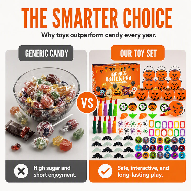 🎃Halloween Toy Assortment Party Favor Set
