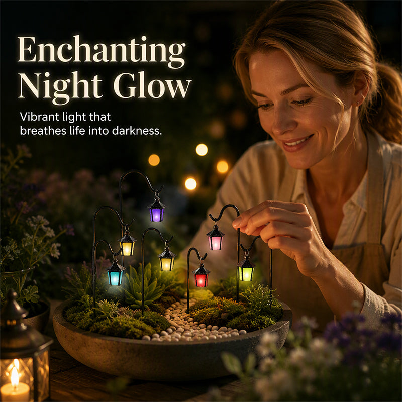 🌿 Glow-in-the-dark plant supports – 50% off! 7 colors, premium resin, sturdy iron hooks – a magical garden decoration. 🌙
