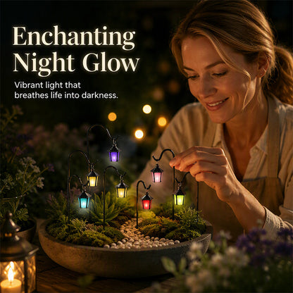 🌿 Glow-in-the-dark plant supports – 50% off! 7 colors, premium resin, sturdy iron hooks – a magical garden decoration. 🌙