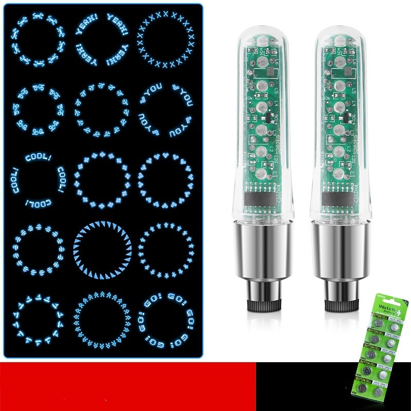 Waterproof Bike Tire Valve Stem Lights