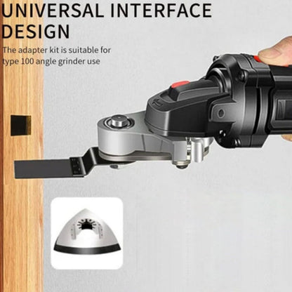 Angle Grinder Conversion Attachment Set – Universal Joint & Saw Adapter