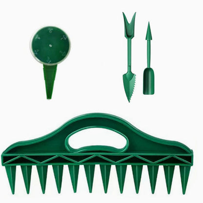 Garden Seed Planting Tool Kit – Hole Maker & Seed Dispenser Options