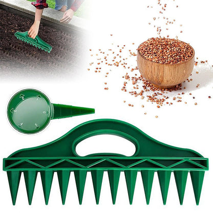 Garden Seed Planting Tool Kit – Hole Maker & Seed Dispenser Options