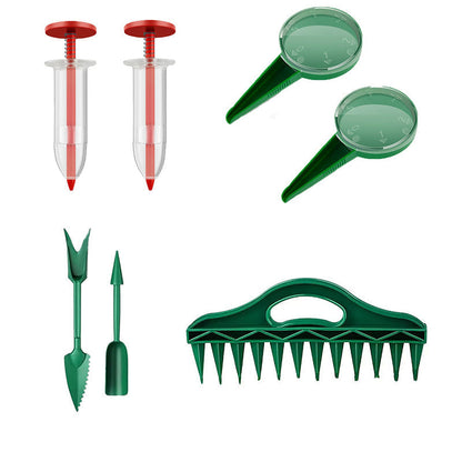 Garden Seed Planting Tool Kit – Hole Maker & Seed Dispenser Options