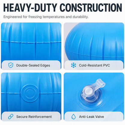 Inflatable Pool Winterizing Air Pillow – Above-Ground Cover Support