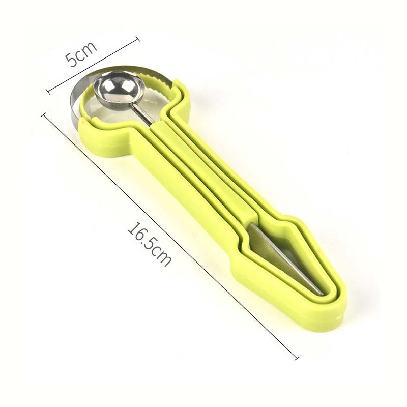 🐕2026 HOT SALE🥳💞50K+ SOLD! 🛡️3-in-1 Stainless Steel Melon Baller Scoop Tool Kit