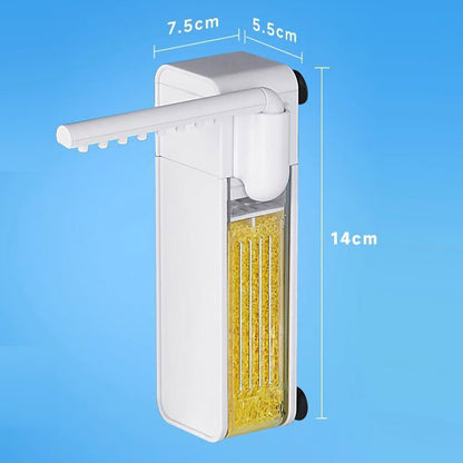 220V Mini Aquarium Filter – Filtration, Circulation & Aeration