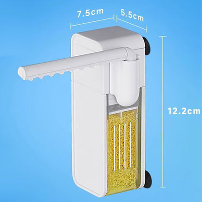 220V Mini Aquarium Filter – Filtration, Circulation & Aeration