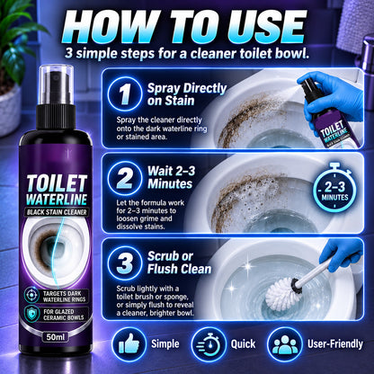 💞10K+ SOLD! Waterline Cleaner! Targets black rings, clinging formula & less scrubbing. Clean bowl – grab yours!