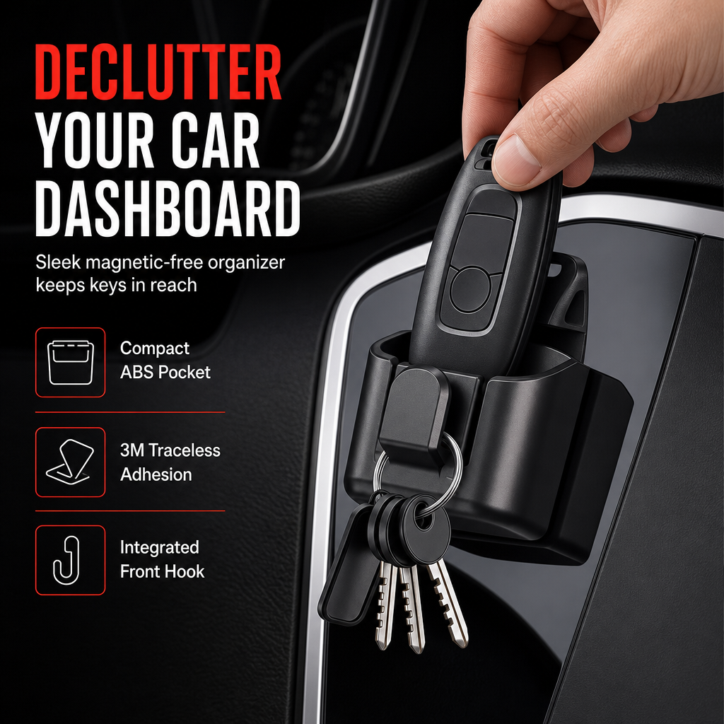 🔥Buy 1 Get 1 Free🎁Car Key Fob Holder with Hook