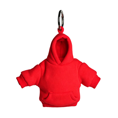 👕 Mini Hoodie Keychain – Squishy Bag Charm, 7 Colors