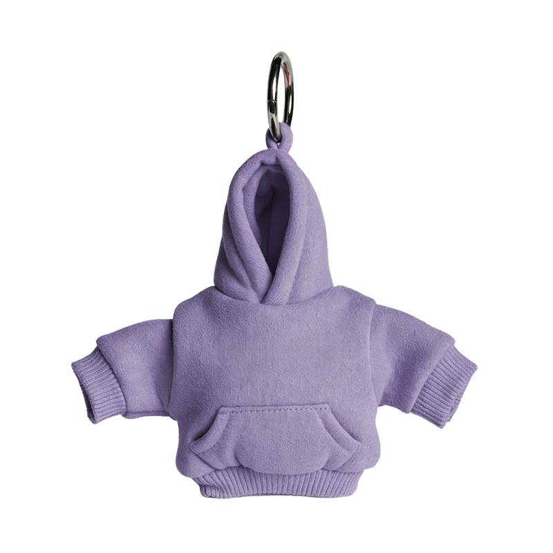 👕 Mini Hoodie Keychain – Squishy Bag Charm, 7 Colors