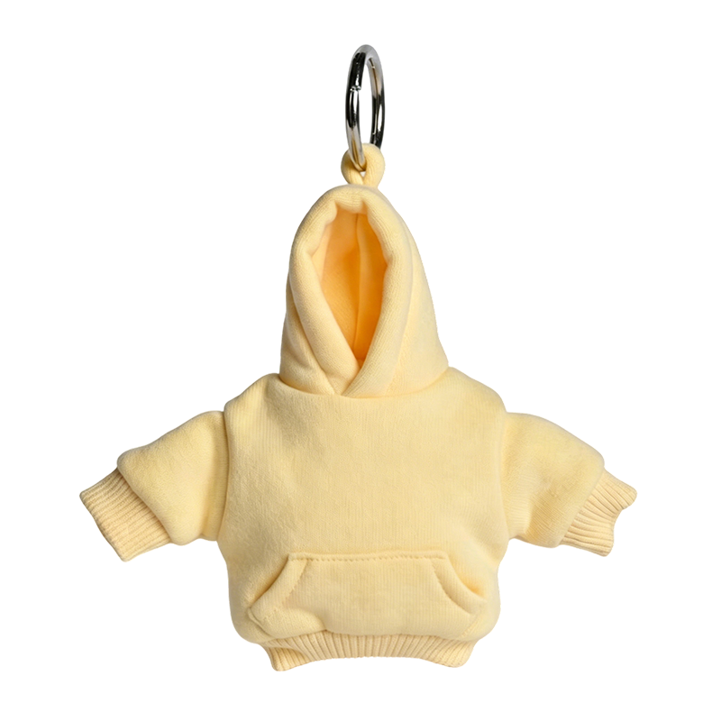 👕 Mini Hoodie Keychain – Squishy Bag Charm, 7 Colors