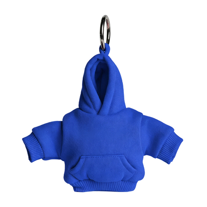 👕 Mini Hoodie Keychain – Squishy Bag Charm, 7 Colors
