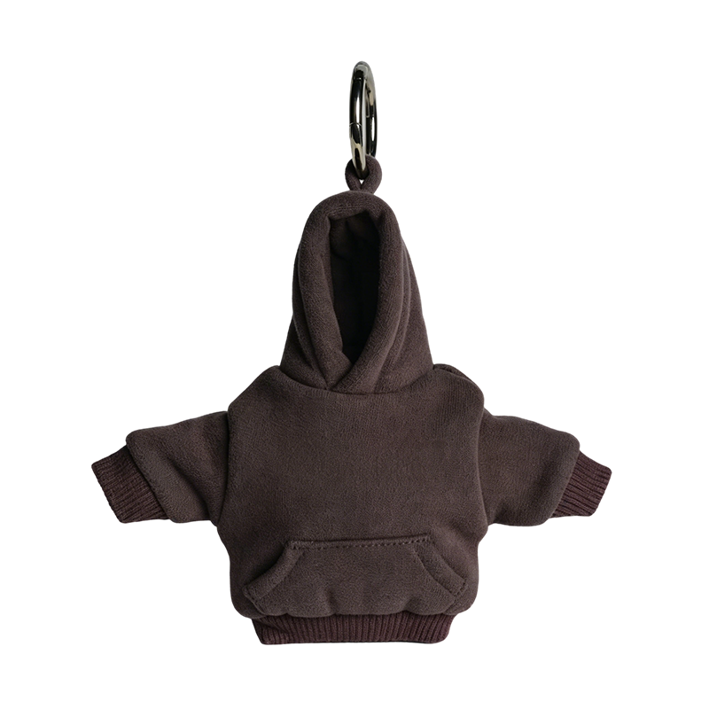 👕 Mini Hoodie Keychain – Squishy Bag Charm, 7 Colors
